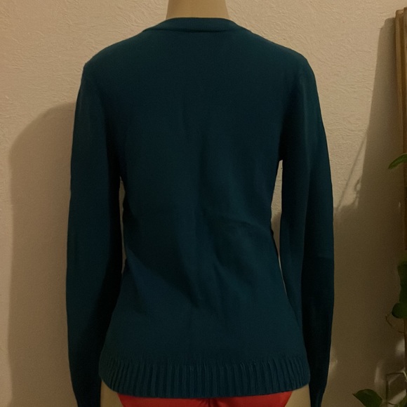 Merona Knit Sweater Green Cardigan - Picture 6 of 10